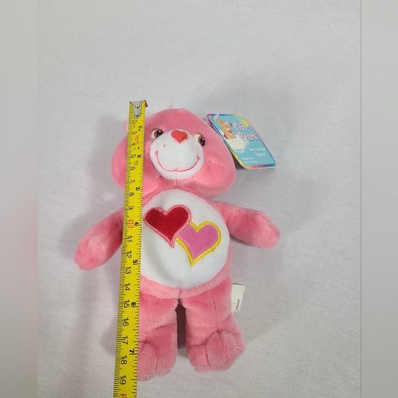 Care bears Love a Lot bear New with tags Pink 2003 Vintage - Picture 6 of 7